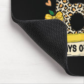 I Survived 67 Days Of School Funny Leopard Student Muismat (Hoek)