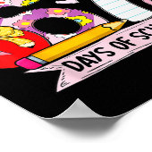 I Survived 67 Days Of School Funny Leopard Student Poster (Hoek)