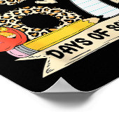 I Survived 67 Days Of School Funny Leopard Student Poster (Hoek)