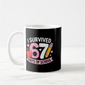 I Survived 67 Days Of School Funny Meme Student Te Koffiemok (Links)