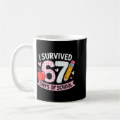 I Survived 67 Days Of School Funny Meme Student Te Koffiemok (Links)