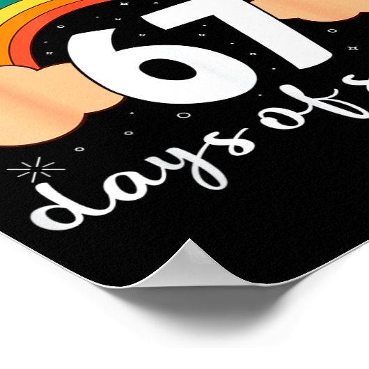 I Survived 67 Days Of School Funny Meme Student Te Poster (Hoek)