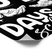 I Survived 67 Days Of School Funny Meme Teacher St Poster (Hoek)