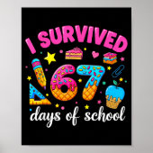 I Survived 67 Days Of School Funny Meme Teacher St Poster (Voorkant)