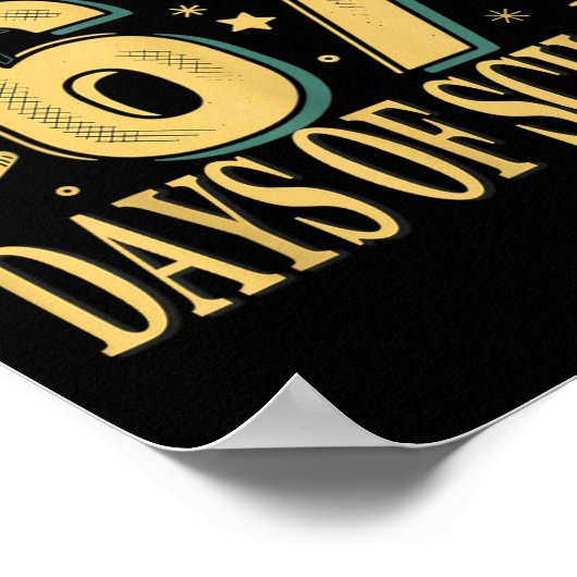 I Survived 67 Days Of School Funny Meme Teacher St Poster (Hoek)