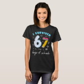 I Survived 67 Days Of School Funny Meme Teacher St T-shirt (Voorkant volledig)