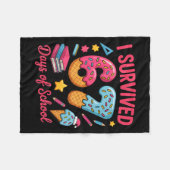 I Survived 67 Days Of School Funny Six Seven 6 7 M Fleece Deken (Voorkant (Horizontaal))