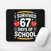 I Survived 67 Days Of School Funny Six Seven 6 7 M Muismat (Met muis)