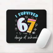 I Survived 67 Days Of School Funny Six Seven 6 7 M Muismat (Met muis)