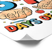 I Survived 67 Days Of School Funny Six Seven 6 7 M Poster (Hoek)