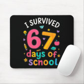 I Survived 67 Days Of School Funny Six Seven Meme  Muismat (Met muis)