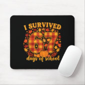 I Survived 67 Days Of School Funny Teacher Student Muismat (Met muis)