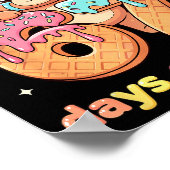 I Survived 67 Days Of School Funny Teddy Bear Six Poster (Hoek)