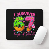 I Survived 67 Days Of School Ice Cream Drip Boy Gi Muismat (Met muis)