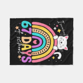 I Survived 67 Days Of School Kids Kitten Cat Cool Fleece Deken (Voorkant (Horizontaal))
