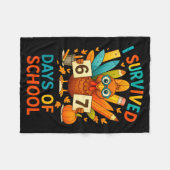 I Survived 67 Days Of School Meme Teacher Student  Fleece Deken (Voorkant (Horizontaal))