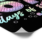 I Survived 67 Days Of School Mermaid Coquette Bow Poster (Hoek)