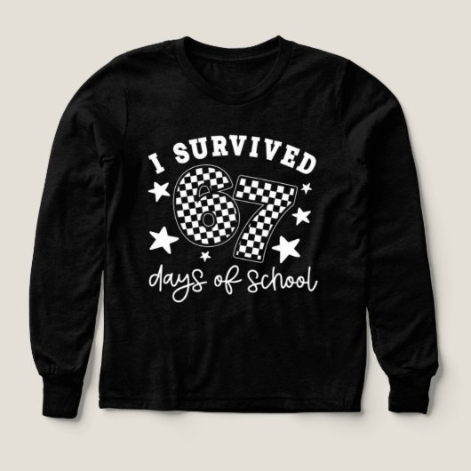 I Survived 67 Days of School PNG | Funny Teacher & (Voorkant)