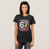 I Survived 67 Days Of School Six Seven 6 7 Teacher T-shirt (Voorkant volledig)