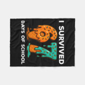 I Survived 67 Days Of School Six Seven Meme Ice Cr Fleece Deken (Voorkant (Horizontaal))