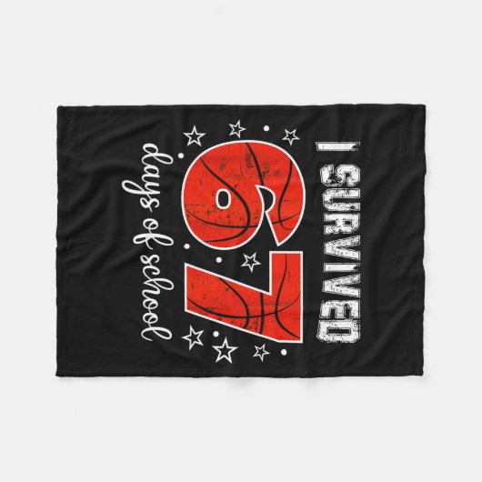 I Survived 67 Days Of School Six Seven Meme Studen Fleece Deken (Voorkant (Horizontaal))