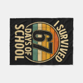 I Survived 67 Days Of School Six Seven Meme Studen Fleece Deken (Voorkant (Horizontaal))