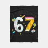 I Survived 67 Days Of School Six Seven Meme Teache Fleece Deken (Voorkant)