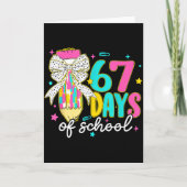 I Survived 67 Days Of School Six Seven Meme Teache Kaart (Voorkant)