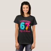 I Survived 67 Days Of School Six Seven Meme Teache T-shirt (Voorkant volledig)