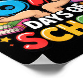 I Survived 67 Days Of School Student Fun Vibe End Poster (Hoek)