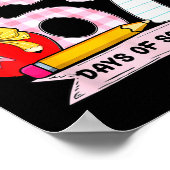 I Survived 67 Days Of School Student Humor Design Poster (Hoek)