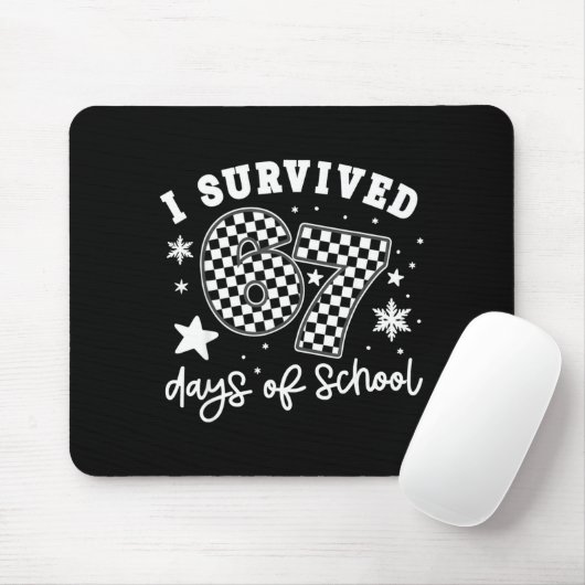 I Survived 67 Days Of School Students Teachers 100 Muismat (Met muis)