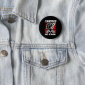 I Survived 67 Days Of School Students Teachers 100 Ronde Button 5,7 Cm (In situ)