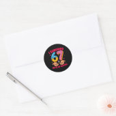 I Survived 67 Days Of School Teacher Kids Funny 6  Ronde Sticker (Envelop)