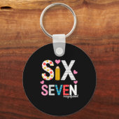 I Survived 67 Days Of School Teacher Student Six S Sleutelhanger (Voorkant)