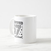 I Survived 67 Days Of School Teachers Students  Koffiemok (Voorkant links)