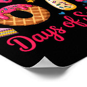 I Survived 67 Days Of School Teachers Students Tee Poster (Hoek)