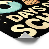 I Survived 67 Days Of School With A Funny Ice Crea Poster (Hoek)