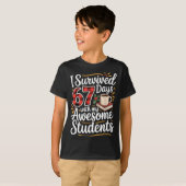 I Survived 67 Days With My Awesome Student Teacher T-shirt (Voorkant volledig)
