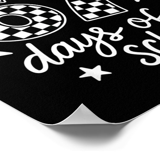 I Survived 67 Six Seven Days Of School Checkered B Poster (Hoek)