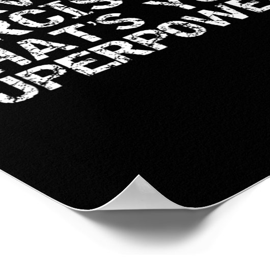 I Survived A Narcissist What's Your Superwer Gift Poster (Hoek)