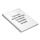 I Survived Another Meeting Notitieboek (Rechterzijde)