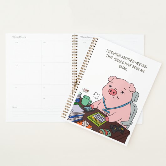I Survived Another Meeting Planner (Display)