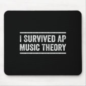 I Survived Ap Music Theory Funny Ap Examination Qu Muismat (Voorkant)