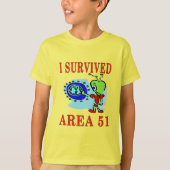 I Survived Area 51 T-shirt (Voorkant)