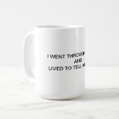 I Survived Chemo Koffiemok (Voorkant links)