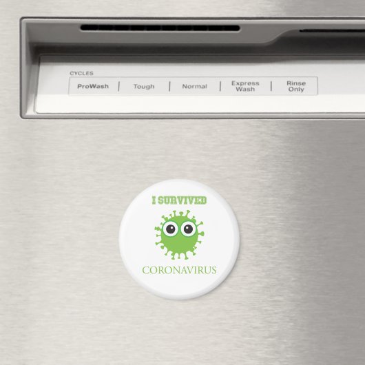 I Survived Coronavirus Magneet (Insitu (Vaatwasser))