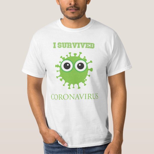 I Survived Coronavirus T-shirt (Voorkant)