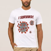 I Survived Covid-19 T-shirt (Voorkant)