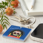 I Survived Dia de Muertos Skull Sleutelhanger (Voorkant Rechts)